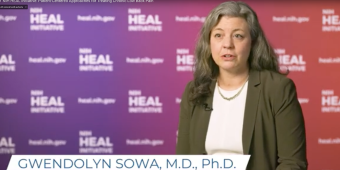 Image of Dr. Gwen Sowa speaking 